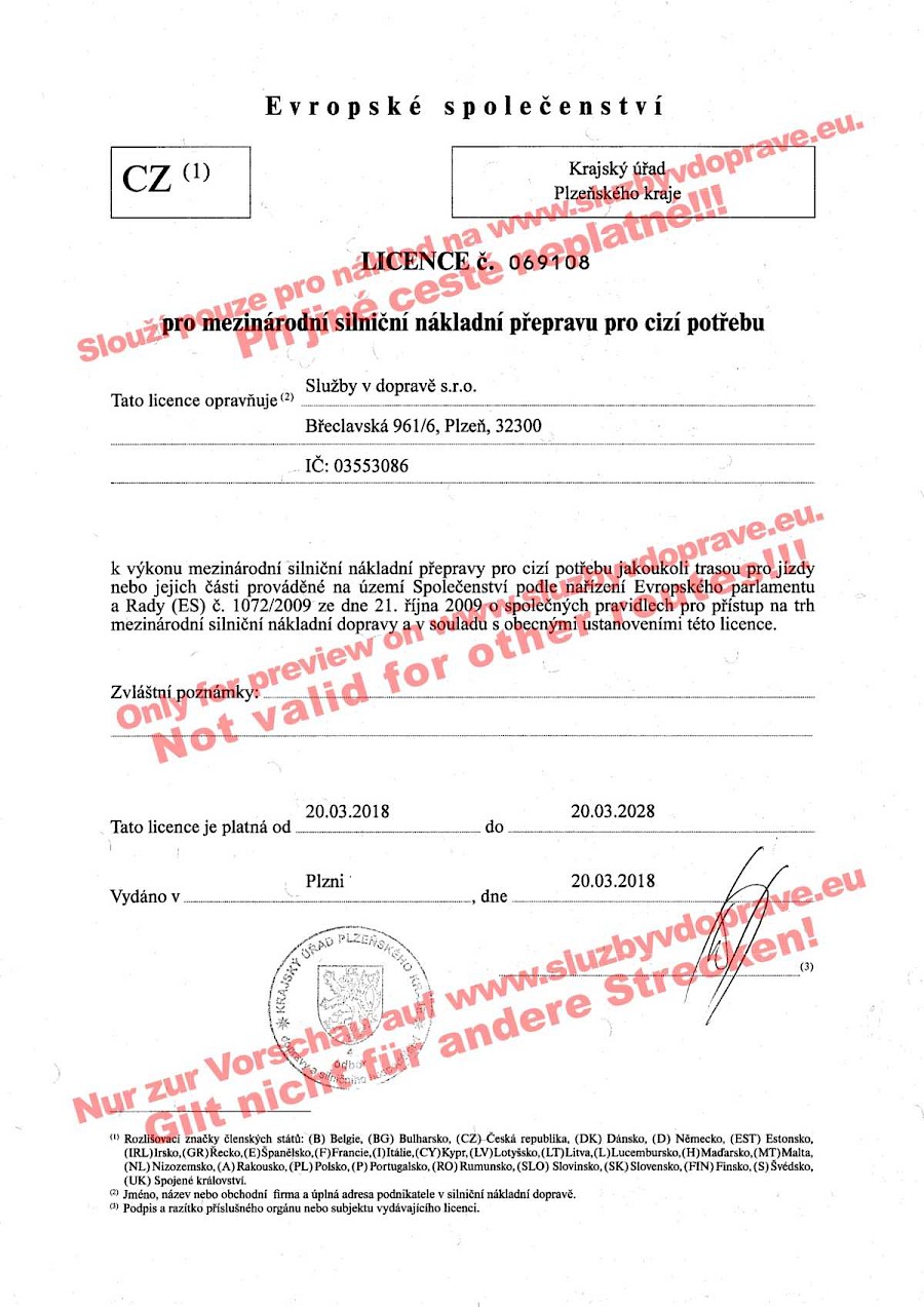 Eurolicence